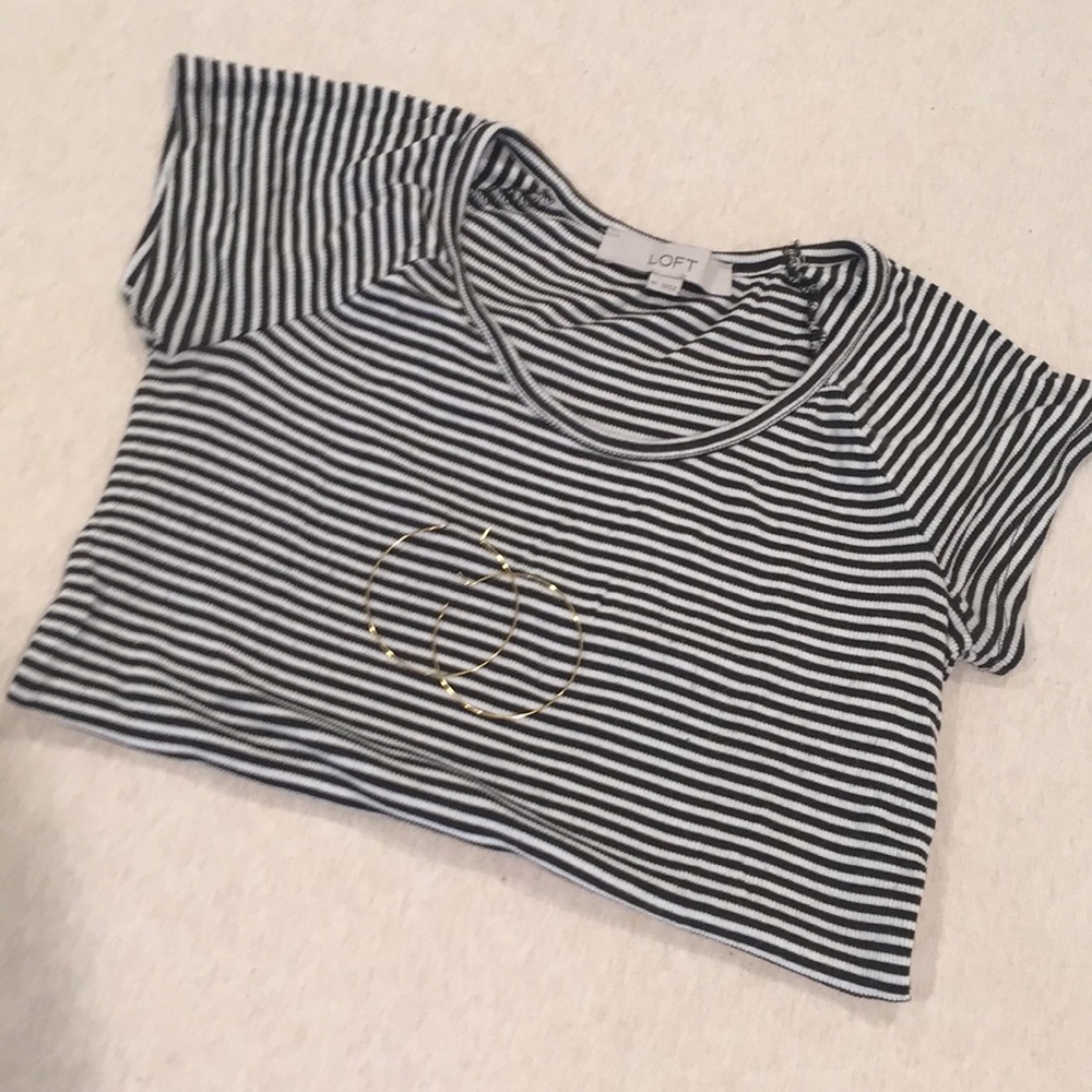 Ribbed tee